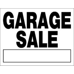 Hillman Garage Sale Sign, 14 in. x 18 in.