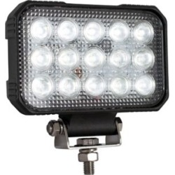 Buyers Products 5.875 in. x 4.875 in. Clear Rectangular Spot Light