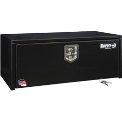 Buyers Products 14 in. x 16 in. x 36 in. Black Steel Underbody Truck Box