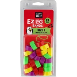 Happy Hen Treats EZ Leg Bands, Large, Pack of 24