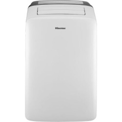 Hisense 12;000 BTU Portable Air Conditioner with I-Feel Temperature Sensing Remote Control