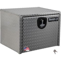 Buyers Products 18 in. x 18 in. x 24 in. Diamond Tread Aluminum Underbody Truck Box
