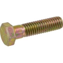 Hillman Grade 8 Yellow Zinc Hex Cap Screw; 3/4 in. Diameter x 2 in. L