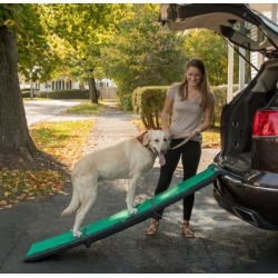 Pet Gear Inc. Tri-Fold Travel Lite Ramp with SupertraX, PG9371GRSX