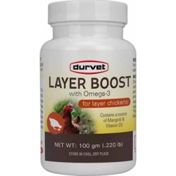 Durvet Layer Boost with Omega-3, 100 gm, 63362