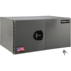 Buyers Products 18 in. x 18 in. x 48 in. Smooth Aluminum Underbody Truck Box with Barn Door