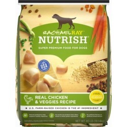 Rachael Ray Nutrish Real Chicken & Veggies Recipe Natural Dry Dog Food; 40 lb.