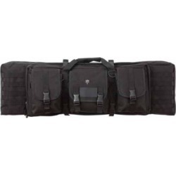 Allen Patrol Double Rifle Case; 38 in.; Black