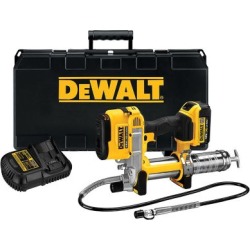 DeWALT 20V Li-Ion Grease Gun Kit with Battery Charger