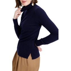 Women's J.crew Everyday Cashmere Turtleneck Sweater