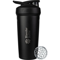 Blender Bottle Strada 24-Ounce Stainless Steel Bottle, Size One Size - Black