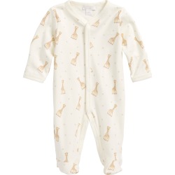 Infant Kissy Kissy X Sophie La Girafe Print Footie