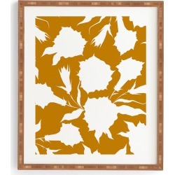 Deny Designs La Jardin Noir Vi Framed Wall Art, Size One Size - Brown