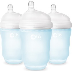 Infant Olababy 3-Pack Gentlebottle 8-Ounce Baby Bottles