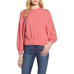 Women's J.crew Supersoft Gathered Crewneck Sweater