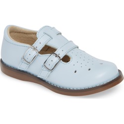 Infant Girl's Footmates Danielle Double Strap Shoe, Size 4 M/W - Blue