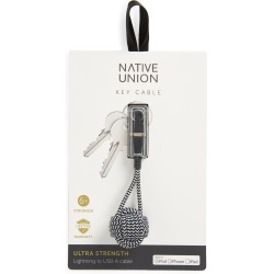 Native Union Lightning To Usb Key Cable, Size One Size - Black