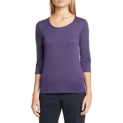 Women's Boss Scoop Neck Stretch Jersey Top