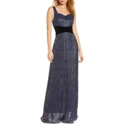 Women's Foxiedox Amara Evening Gown, Size Large - Black