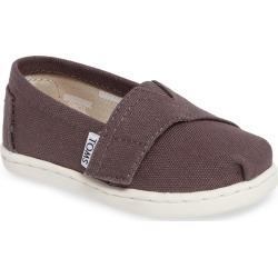 Toddler Toms 2.0 Alpargata Slip-On, Size 10 M - Grey