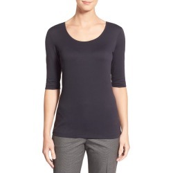 Women's Boss Scoop Neck Stretch Jersey Top