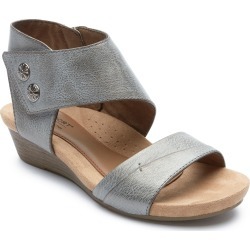 Women's Rockport Cobb Hill Hollywood Sandal, Size 7 M - Metallic