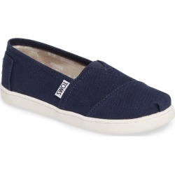 Toddler Toms 2.0 Classic Alpargata Slip-On, Size 3 M - Blue