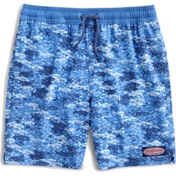 Boy's Vineyard Vines Print Chappy Swim Trunks