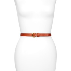 Women's Treasure & Bond Perforated Leather Belt