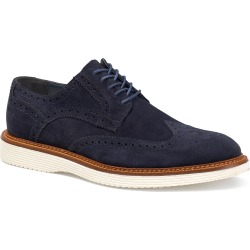 Men's Trask Rogan Wingtip, Size 10 M - Blue