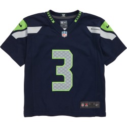 Boy's Nike Nfl Logo Seattle Seahawks Russell Wilson Jersey, Size S (4) - Blue