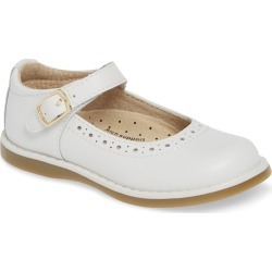 Infant Girl's Footmates Heather Mary Jane, Size 3.5 M/W - White