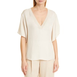 Vince V-Neck T-Shirt, Size X-Large in Pale Fawn at Nordstrom found on Bargain Bro from Nordstrom Canada for USD $179.47