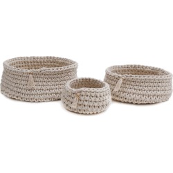 Pom Pom At Home Baya Set Of 3 Baskets