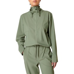 Sweaty Betty Explorer Zip Jacket, Size Medium in Heath Green at Nordstrom found on Bargain Bro from Nordstrom Canada for USD $62.51