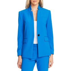 Women's Vince Camuto Stand Collar Blazer, Size 6 - Blue