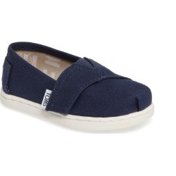 Toddler Toms 2.0 Alpargata Slip-On, Size 5 M - Blue