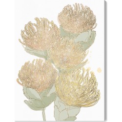 Oliver Gal Orange Pincushion Canvas Wall Art