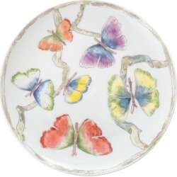 Michael Aram Butterfly Ginkgo Set Of 4 Tidbit Plates, Size One Size - White