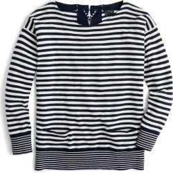 Women's J.crew Tie-Back Cashmere Pullover Sweater