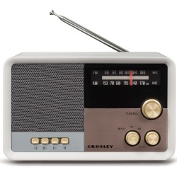 Crosley Radio Tribute Radio With Bluetooth, Size One Size - White