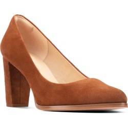 Women's Clarks Kaylin Cara Pump, Size 10 M - Brown