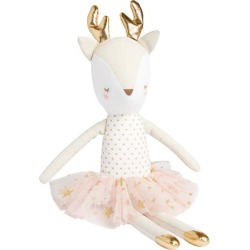Alimrose Ballerina Reindeer Stuffed Animal in Blush Star at Nordstrom found on Bargain Bro from Nordstrom for USD $44.08