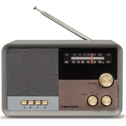 Crosley Radio Tribute Radio With Bluetooth, Size One Size - Grey