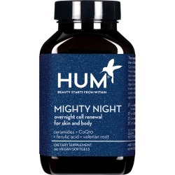 Hum Nutrition Mighty Night Overnight Renewal Dietary Supplement