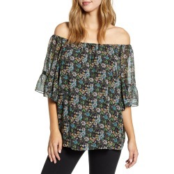 Women's Maternal America Off The Shoulder Maternity Blouse