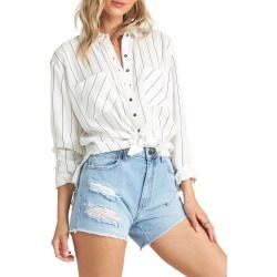 Women's Billabong Easy Movin Tie Front Shirt