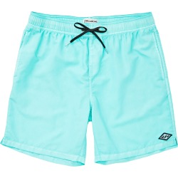 Boy's Billabong All Day Layback Board Shorts, Size S (4) - Blue/green