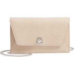 Women's Akris Anouk Lizard Embossed Wallet On A Chain -
