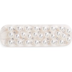 8 Other Reasons Cora Resin & Imitation Pearl Hair Clip, Size One Size - White
